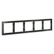 Рамка на 5 постов Voltum S70 VLS100506, титановый