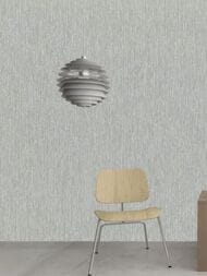 Обои виниловые на флизелине Rasch Sky Lounge (1,06х10,05) мелкая ткань, серые 978445 (рул.)