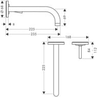 ��������� Axor Uno 38116000 ��� �����������, �������������, ������������, ����