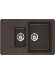 Мойка SCHOCK Cambridge 60D Compact (770х510) Cristalite+, цвет: мокка   700704