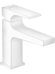 Смеситель Hansgrohe Metropol 32500700  для умывальника, с донным клапаном, 100мм, белый матовый