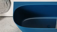 Ванна пристенная Salini Sofia Corner R 102524MF  1700х850х590 угловая S-Stone RAL матовый