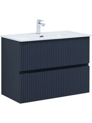 Тумба для раковины Aquanet Джейн 90 (900х455х637) подвесная, 2 ящика, цвет: маренго 335430