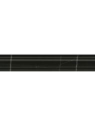 Бордюр KERAMA MARAZZI Греппи Багет (73х400) черный BLF002R (шт.)