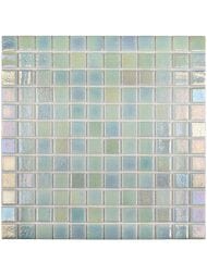 Мозаика Vidrepur Shell   554 (317х317) на сетке, светло-голубая (шт.) — миниатюра 1