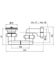 ����� ��� ����� 1.1/2"�40�� ��� �������� �������, ������� E010