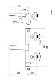 ��������� ��� ����� AQUAme Novara �������������, ������, AQM6912GM