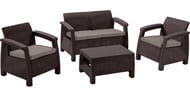 �������� ������ KETER CORFU SET (128x70�79), �����+2 ������+����, ����������