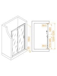 ������� ����� RGW Passage PA-016 (1200�1950) ����������, ������ 6�� �������/���� 350801612-21