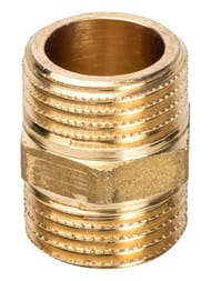 Ниппель STOUT 1/2"НН, латунь,  SFT-0003-001212