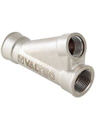 Тройник косой VALTEC для гильзы под погружной датчик 1"х1/2" ВВ,  VTr.136.N.0604