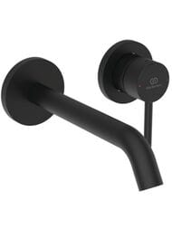 Смеситель для раковины Ideal Standard CERALINE NUOVO встраиваемый, однозахватный, черный BD764XG
