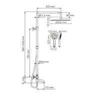������� ������� WasserKRAFT A188.161.155.WM Thermo ��������� ��� �����, ������� � ������ ���, ����� Soft-touch