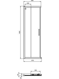 ����� �������� ������ Ideal Standard CONNECT 2 (700�1950) ��������, ������ ������� /�������� K9257EO
