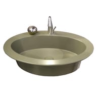 �������� Cielo CATINO OVALE (700�500�180) � ���������� ��� ���������, ���� agave CALAOF Ag/1 hol