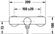 ��������� ��� ���� Duravit D-Neo DE4230000010 ���������, �������������, ��� ������, ����
