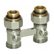 Узел нижнего подключения для радиаторов Meibes D2/50 прямой, 3/4"BPx3/4"HP (Basic line) RW 1230121