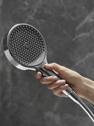 Душевой набор Hansgrohe Rainfinity (ручной душ 130 3jet, держатель, шланг 125 см) хром 26852000 — миниатюра 4