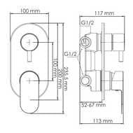 ��������� ��� �����/���� WasserKRAFT Dinkel 5871 ������������