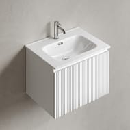 Тумба подвесная SANCOS Snob R 1.0 590х445х406, 1 ящик, доводчик, Bianco , SNR1.060W — миниатюра 6