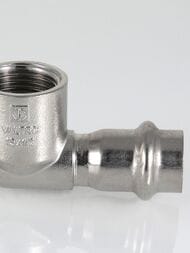 Пресс угольник VALTEC 18х1/2"В, 90° нерж. сталь, VTi.952.I.001804