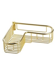Migliore Complementi Полка-решетка угловая фигурная 30x30x9 см золото ML.COM-50.901.DO