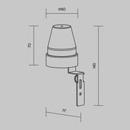 ������ ������������ Maytoni Lighting control SL-02, 2200��, �����