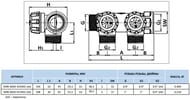 ��������� STOUT  3/4", 2 ������ 3/4"��, ������������, SMB-6850-343402