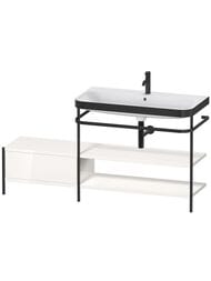������� � ��������� Duravit Happy D.2 Plus 1600�850�490 2�����, ���� �����, ����� ������ HP4748O2222