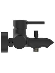 Смеситель для ванны/душа Ideal Standard CERALINE BC199XG настенный, однозахватный, черный матовый