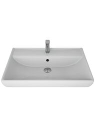 Раковина для тумбы Caprigo Борго 70 (700х480) фаянс, белый DREYA Q70