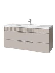 Тумба под раковину Caprigo MONBAR 120 (1163х446х550) подвесной, 2 ящика, цвет Сансет 36316-SF022
