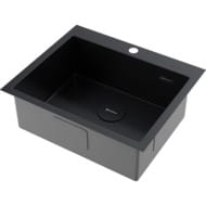 Мойка Omoikiri AKISAME 59-GB (590х510х200) монтаж врезной/вровень, графит, 4997014