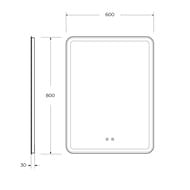 ������� BelBagno (800x30x600) � ���������� � ��������� ������������ SPC-MAR-600-800-LED-TCH