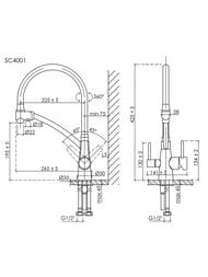 ��������� SANCOS Eri SC4001GG ��� �����, ������ �����, � ������������ �������, ��������� �����/�����