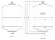 ���������������� ������� ������������� Reflex DE 8 (320�206) 8�, 3/4", 1,8��