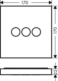 ������������� ��� ���� Axor ShowerSelect 36717000 ������������, ��� 3 ������������