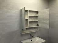 Зеркало-шкаф COMFORTY Никосия-70 (700х800х135) подвесной, без подсветки, дуб белый 00-00006163