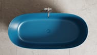 Ванна отдельностоящая Salini Sofia Light 1650х705х580 S-Sense, иск. камень, RAL полностью 103711GF