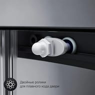 ������� ������ AM.PM X-Joy Twin Slide (80�80�185) ������� ���. ������/���������� W88G-205-080BT64