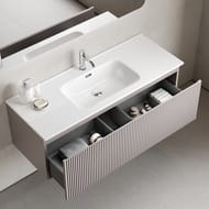 Тумба подвесная SANCOS Snob R 1.0 1195х445х406, 1 ящик, доводчик, Doha Soft ,SNR1.0120SM