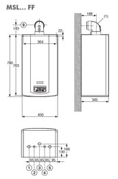 ������������� ������� ����� De Dietrich ZENA MSL 31 FF (450�780�345) 31 ���