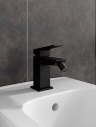 Смеситель для биде VitrA Minimax Square A4372636EXP однорычажный матовый черный латунь