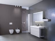 Шкафчик боковой Geberit Smyle Square (360х326х600) правый, белый глянец 500.359.00.1
