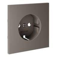 Накладка для розетки с заземлением Voltum S70 VLS000614, капучино