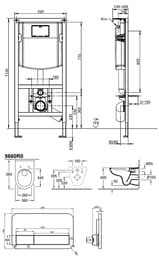 ����������� Villeroy&Boch 5660D301 +������ ��� ������ +������� SoftClosing +�������