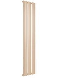 Радиатор стальной Empatiko Takt R1 однотруб. 1786х352х32 9 сек Н.подкл, 1105Вт, Warm Beige