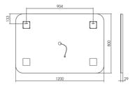 ������� Silver Mirrors ����-6 (1200�800) LED-���������, ������, ���, �������� ��-00002231
