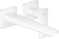 Смеситель Hansgrohe Metropol 32526700 для умывальника, однорычажный, внешняя часть, белый матовый