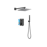 Душевой комплект для душа Aquatek Либра AQ1672MB черный мат